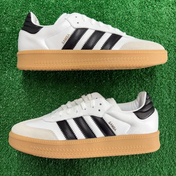 Adidas Samba XLG White Black Gum Mens Shoes IE1377 NEW* Sz 12 - Picture 4 of 7